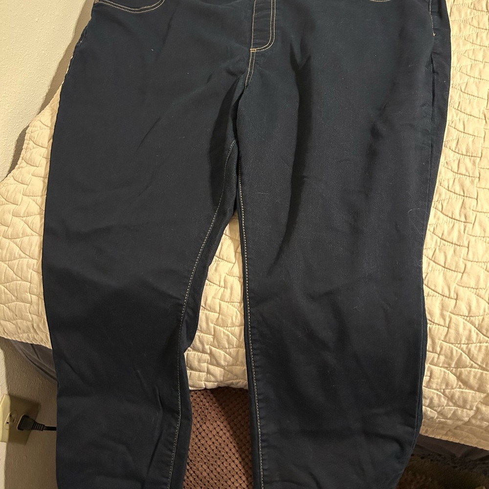 Simply Vera Wang Dark Denim Jeggings